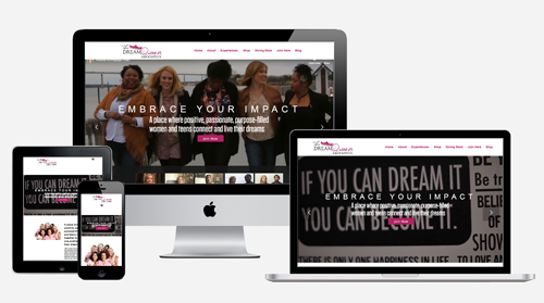 Your Dream Queen - Nonprofit Custom Website